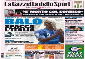 "Balotelli divise l’Italie"