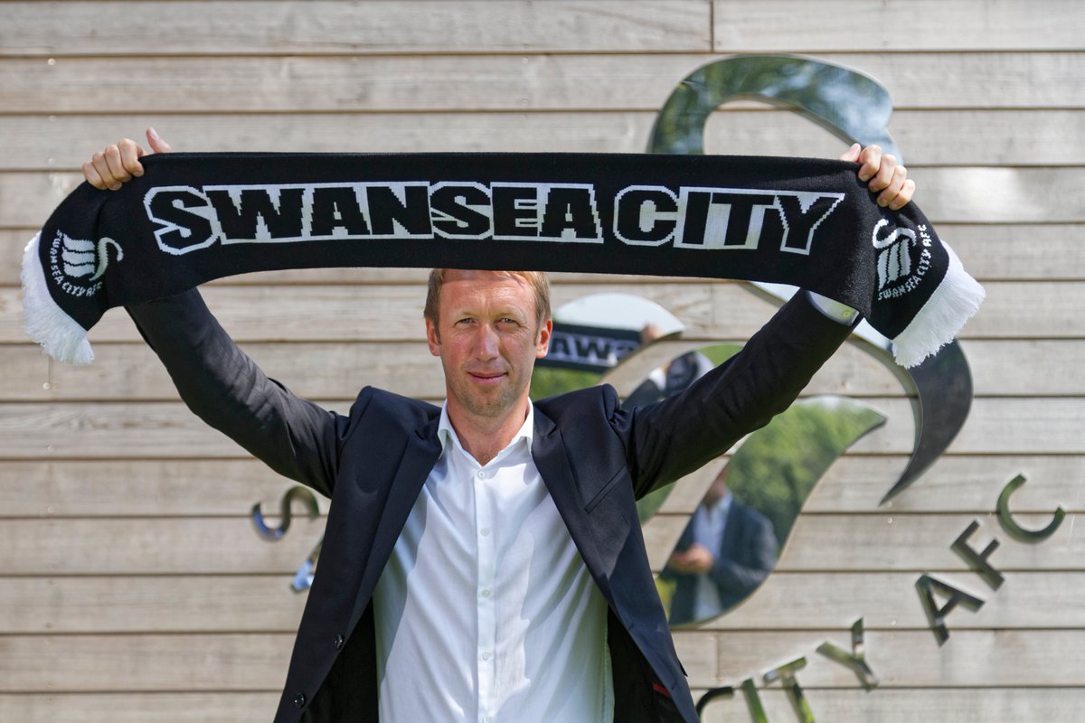 Graham Potter nouvel entraîneur de Swansea (off.)