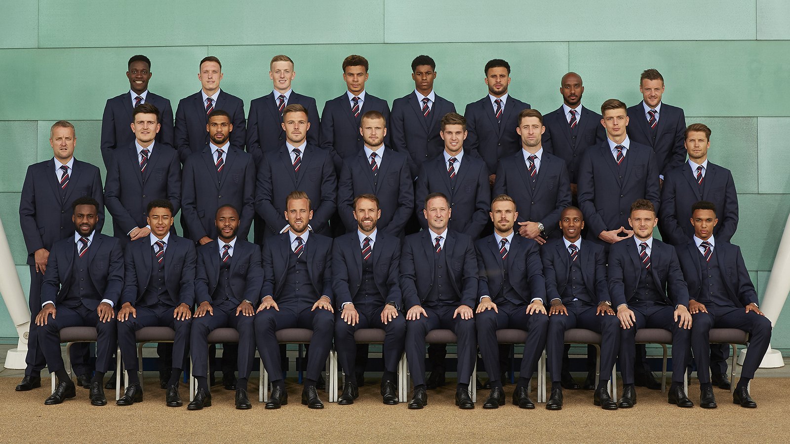 L’Angleterre dévoile sa photo officielle