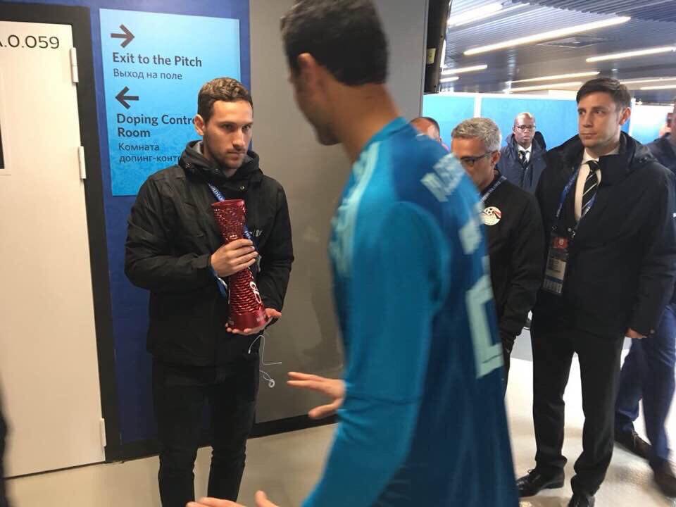 Mohamed El-Shenawy (Egypte), refuse son prix d'homme du match