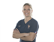 Eugénie Le Sommer, l'attaquante phare