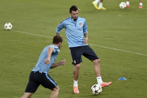 Atletico Madrid: fracture du nez pour Mandzukic